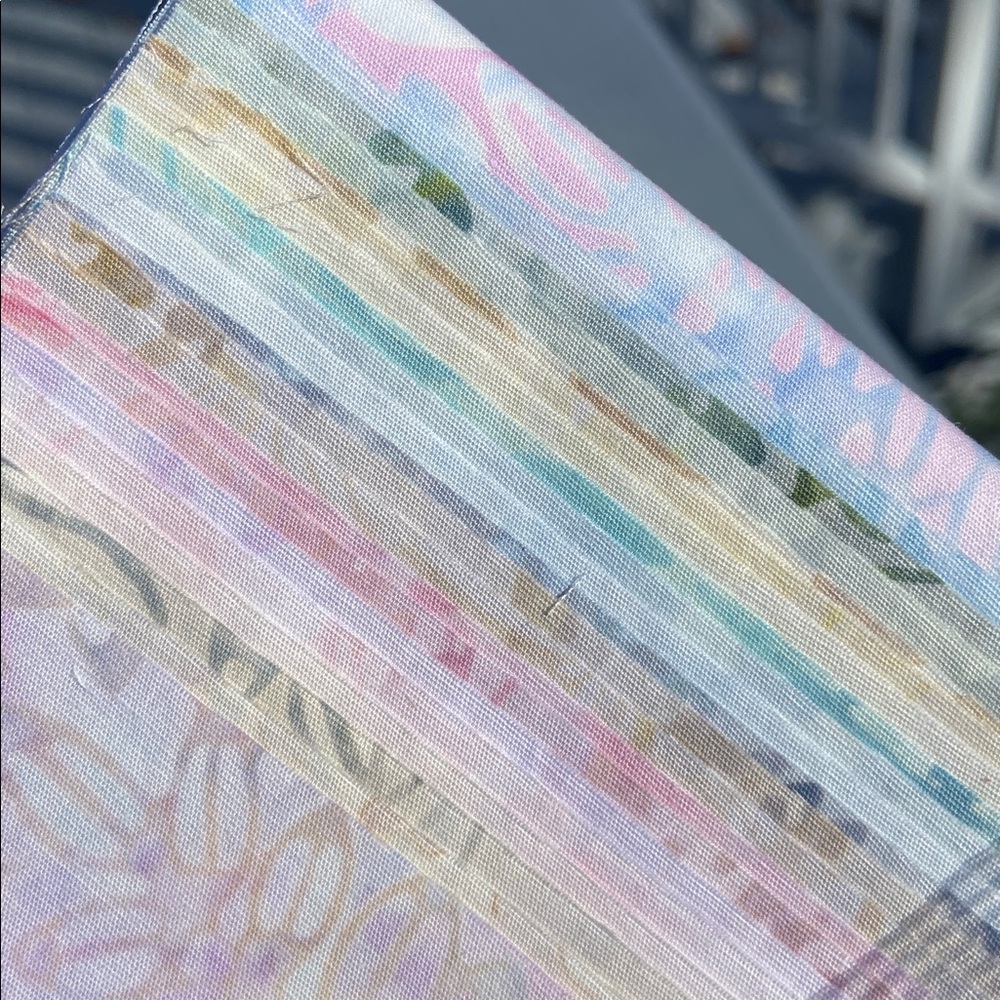 FABRIC BEACH BATIKS COLLECTION twenty assorted 10” pre cut squares NWT